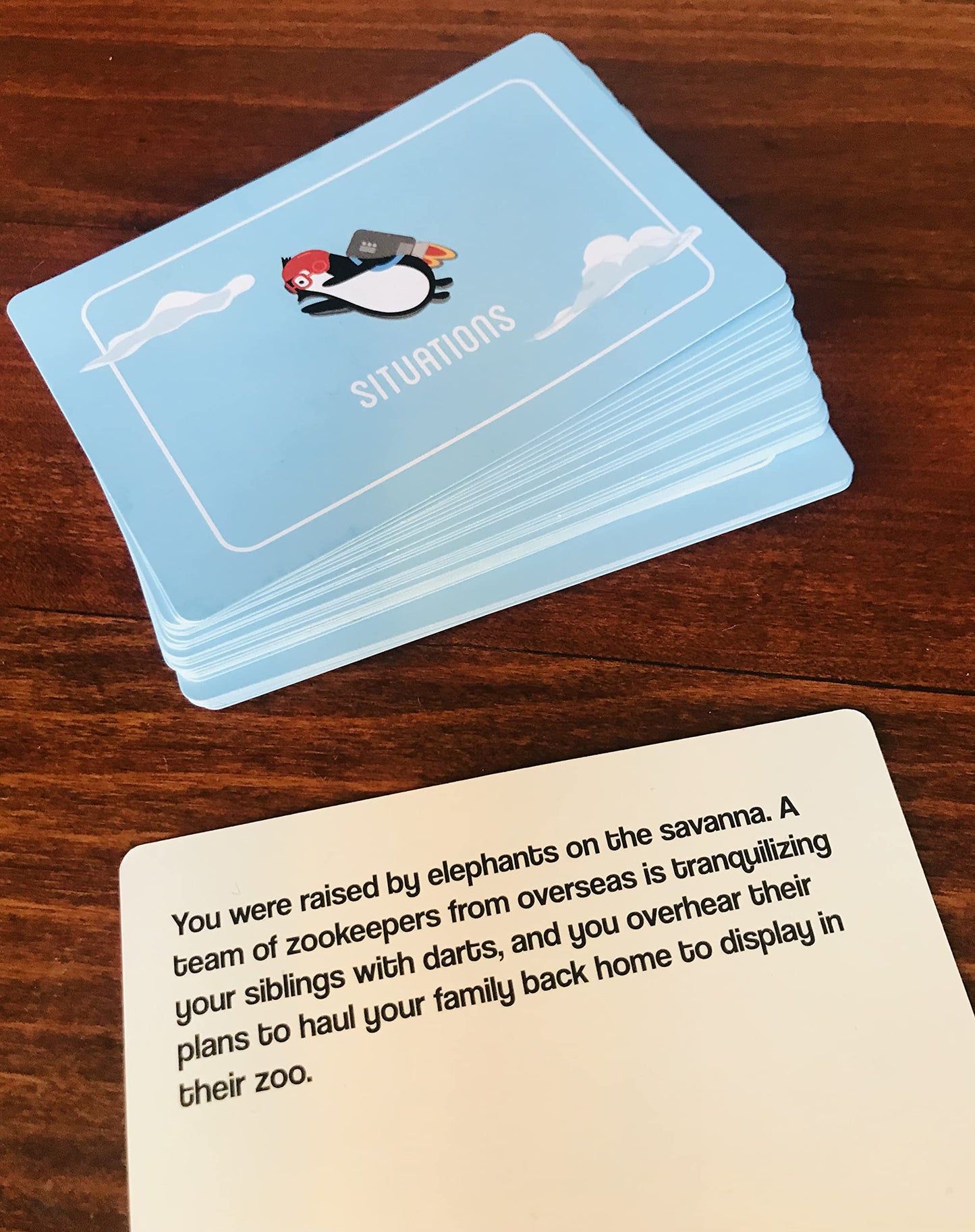 Flg Flying Leap Games Wing It: The Game Of Extreme Storytelling - Card Game For Adults Or Family Game Night
