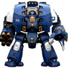 JOYTOY Warhammer 40K 1/18 Action Figures Ultramarines Leviathan Dreadnought with Cyclonic Melta Lance and Siege Claws Collectible Model Birthday Gifts