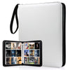 Wot I Trading Card Binder, 900 Pockets Baseball Card Binder Sleeves With Zipper, Double Sided Pockets Card Holder Carry Card Cas