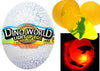 Ja-Ru Light Up Dinosaur Eggs Slime Pack (1 Egg Assorted) Small Dinosaur Toys For Kids. Surprise Eggs With Toys Inside. Stress Re