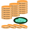 Lesnala 48 Pcs Halloween Luminous Silicone Wristband for Kid Gifts Holiday Party Favor and Goodie Bag Fillers Supply