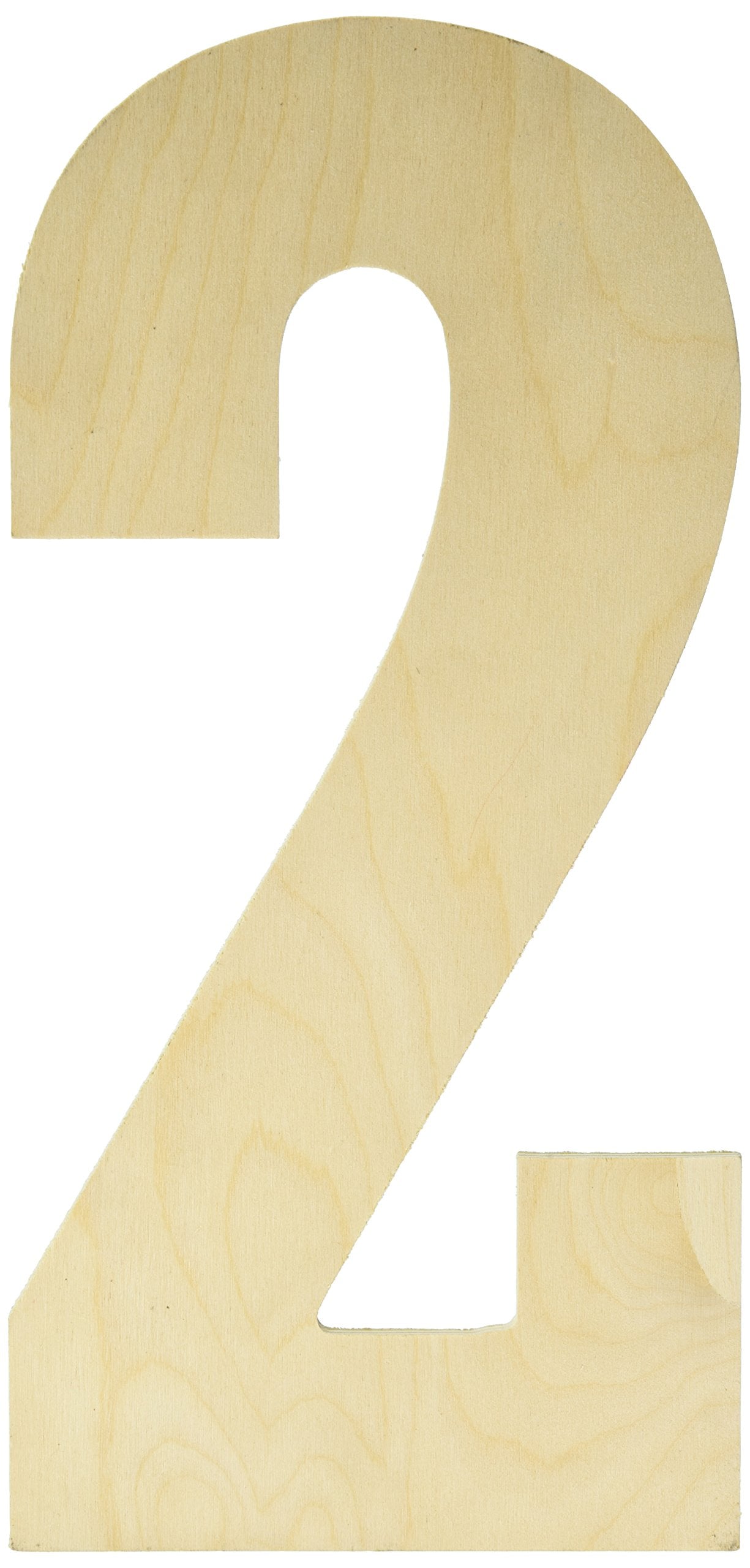 Mpi Baltic Birch Collegiate Font Letters & Numbers 13', 2