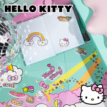 Hello Kitty Puffy Sticker Playset, Includes Over 50 Hello Kitty Reusable Book Stickers, Sanrio Sticker Book, Reusable Sticker Book, Hello Kitty Toys, Kids Stickers, Toddler Activity Book