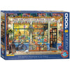 EuroGraphics 1000-Piece Jigsaw Puzzle - The Greatest Bookstore in The World, Recycled Board, Multi-Color (Blue, Purple, Red, Yellow), Model 6000-535