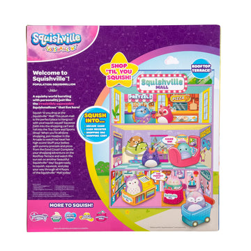 Squishville Mini-Squishmallow Plush Set, 2" Multicolor with Accessories - Model SQM0158