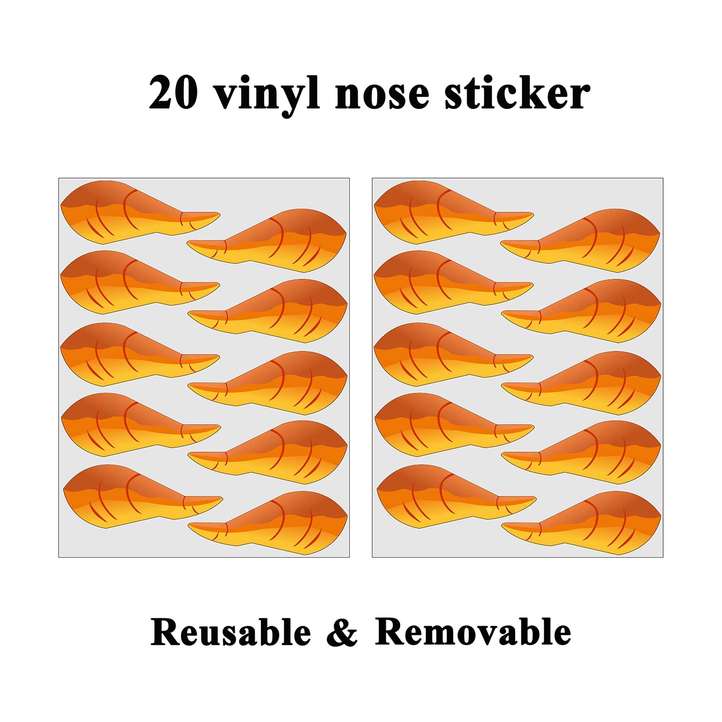 Hrency Pin The Nose on The Olaf Game for Kids Christmas Party Game for Kids Olaf Pin Game with Reusable 24Pcs Nose Stickers Birt