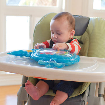 Infantino Pat & Play Water Mat - Blue Whale Themed Sensory Play Mat for Infants, BPA Free, 1 Count, Model 206-685