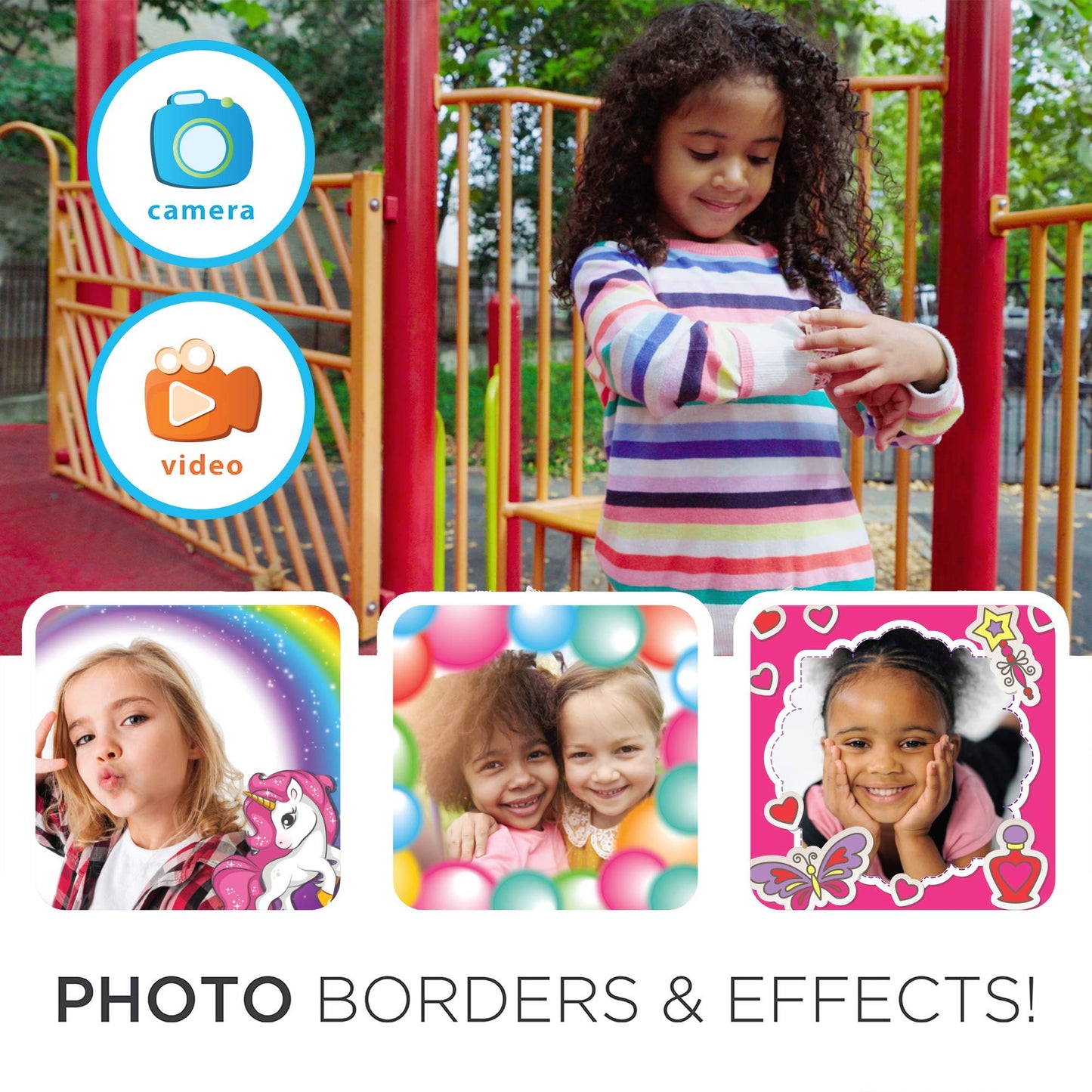 Smartwatch for Kids with Swivel Selfie Camera, STEM Learning, 20+ Games, Audio Bedtime Stories, Store Music for Kids Toddlers Bo