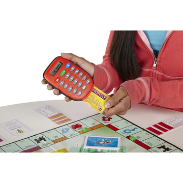 Hasbro Gaming Monopoly E Electronic Banking - Multicolor, Modern Board Game for Family Fun and Strategy