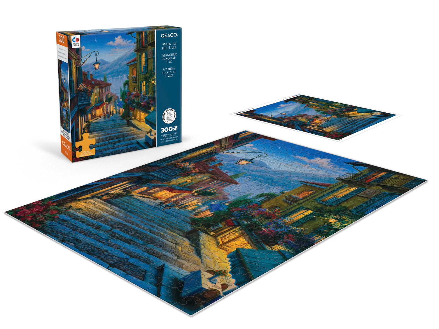 Ceaco - Walk To The Lake - 300 Oversized Piece Jigsaw Puzzle
