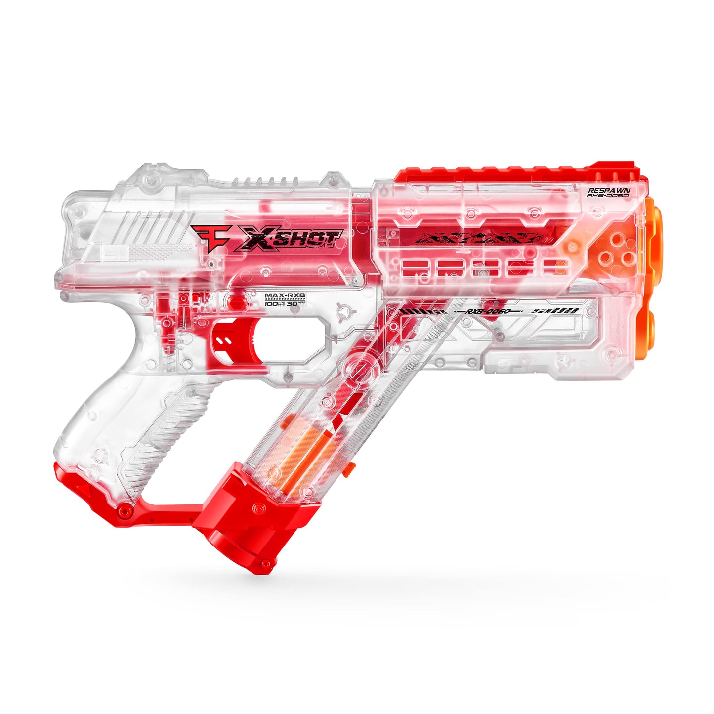 Chaos Faze Respawn (12 Dart Balls) By Zuru X Faze Clan, X-Shot Foam Dart Blaster, Toy Blaster, 100Ft/30, Toys For Kids, Teens, Adults