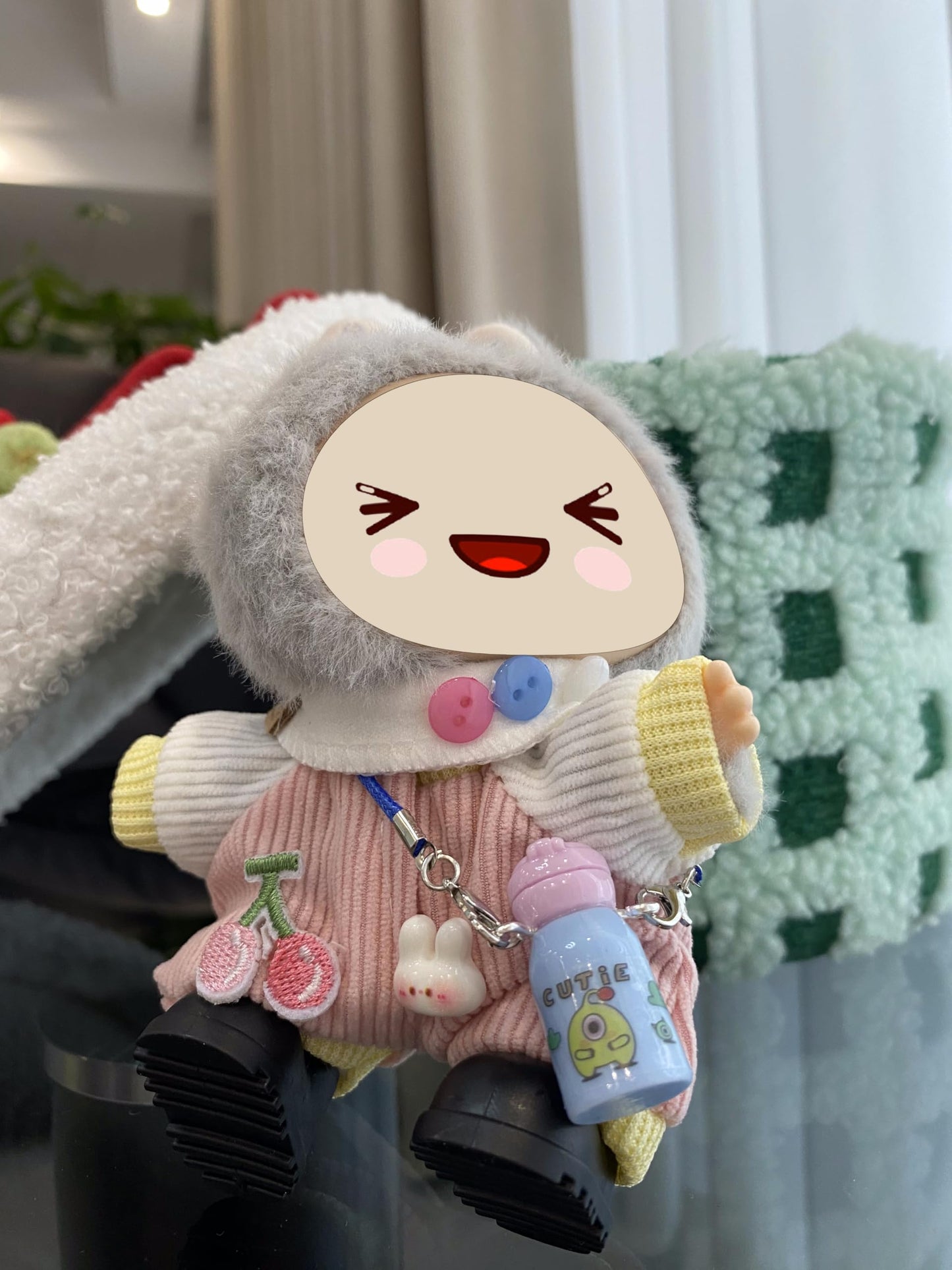 Doll Clothes - Handcrafted Clothing For 17Cm Dolls Chic Babydoll Outfit Dress Cute Garment With Shoes And Accessories(No Doll),