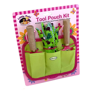 Tierra Garden 7-Lp463 Little Pals Kids Tool Pouch Kit, Pink