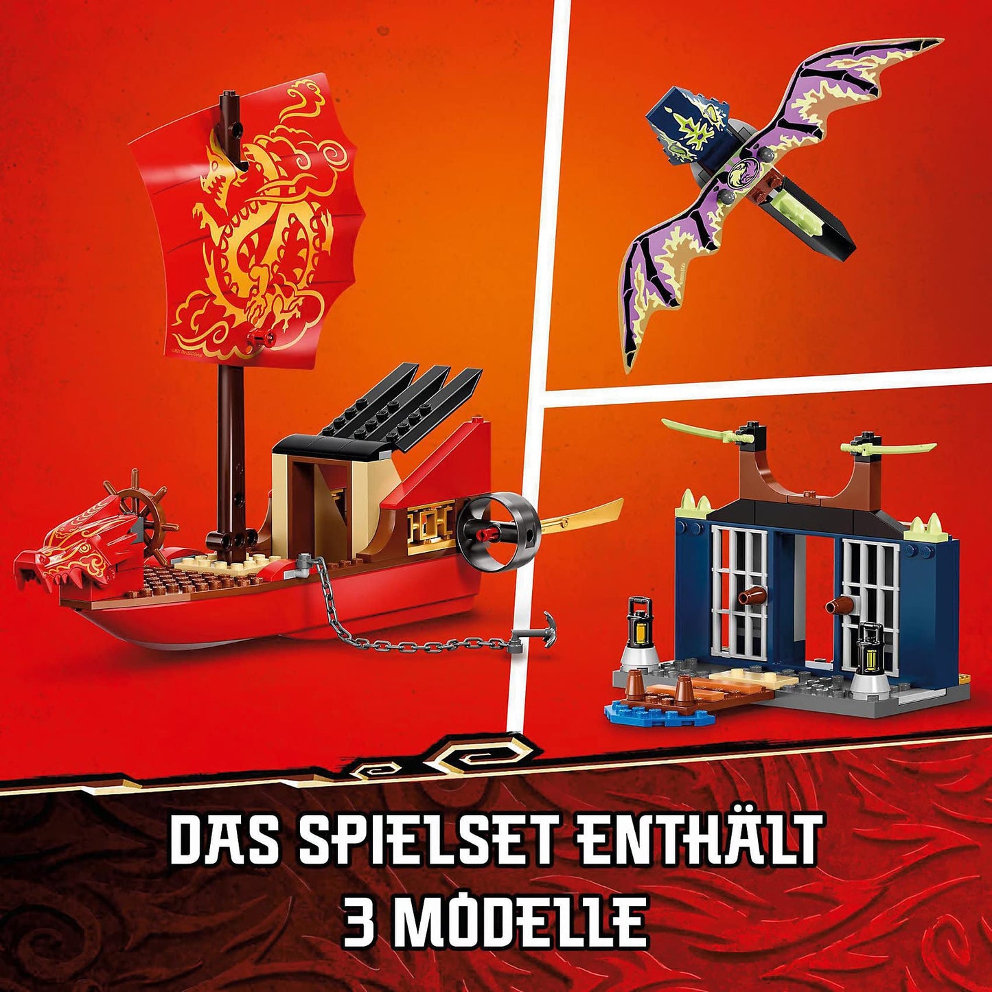 Lego 71749 Ninjago Last Flight With The Gift Of Fate