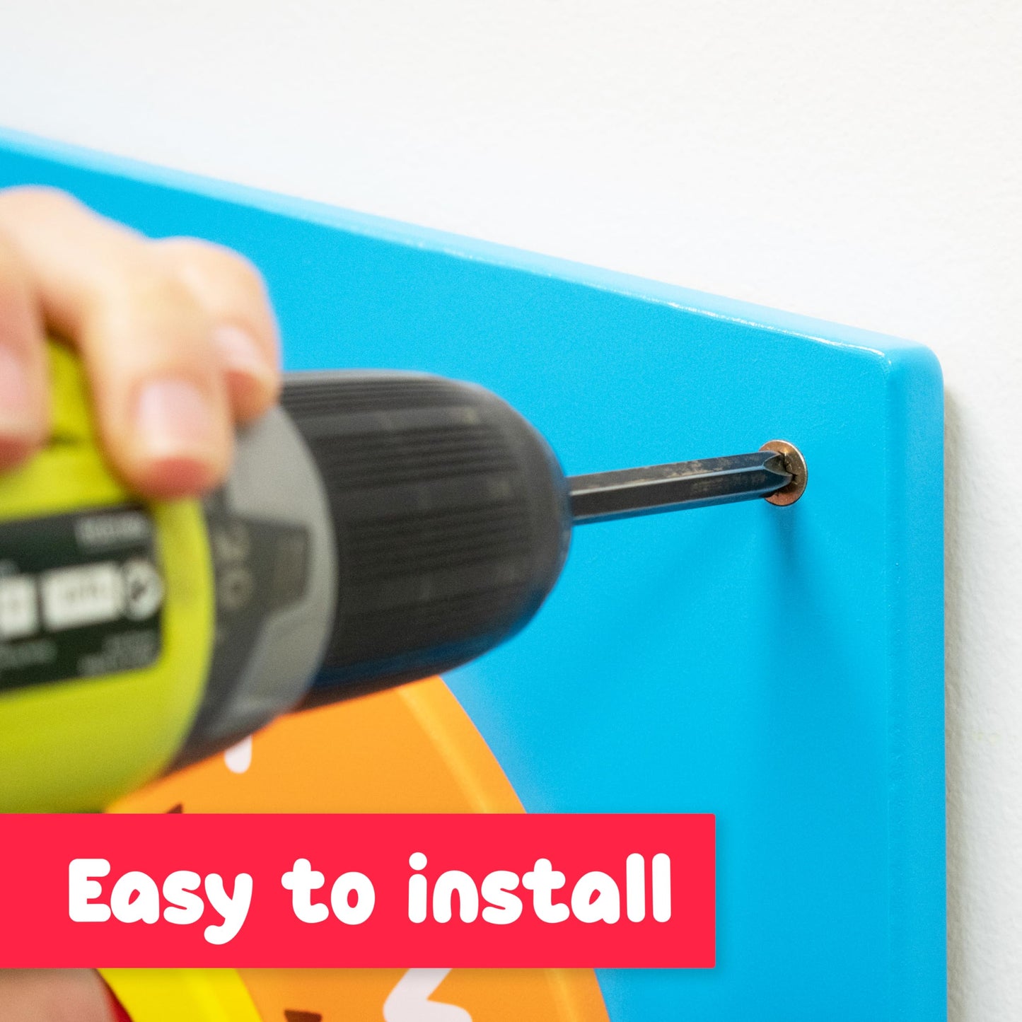 Spark & Wow Airplane Activity Wall Panels - Ages 18M+ - Montessori Sensory Wall Toy - 6 Activities - Busy Board - Toddler Room D