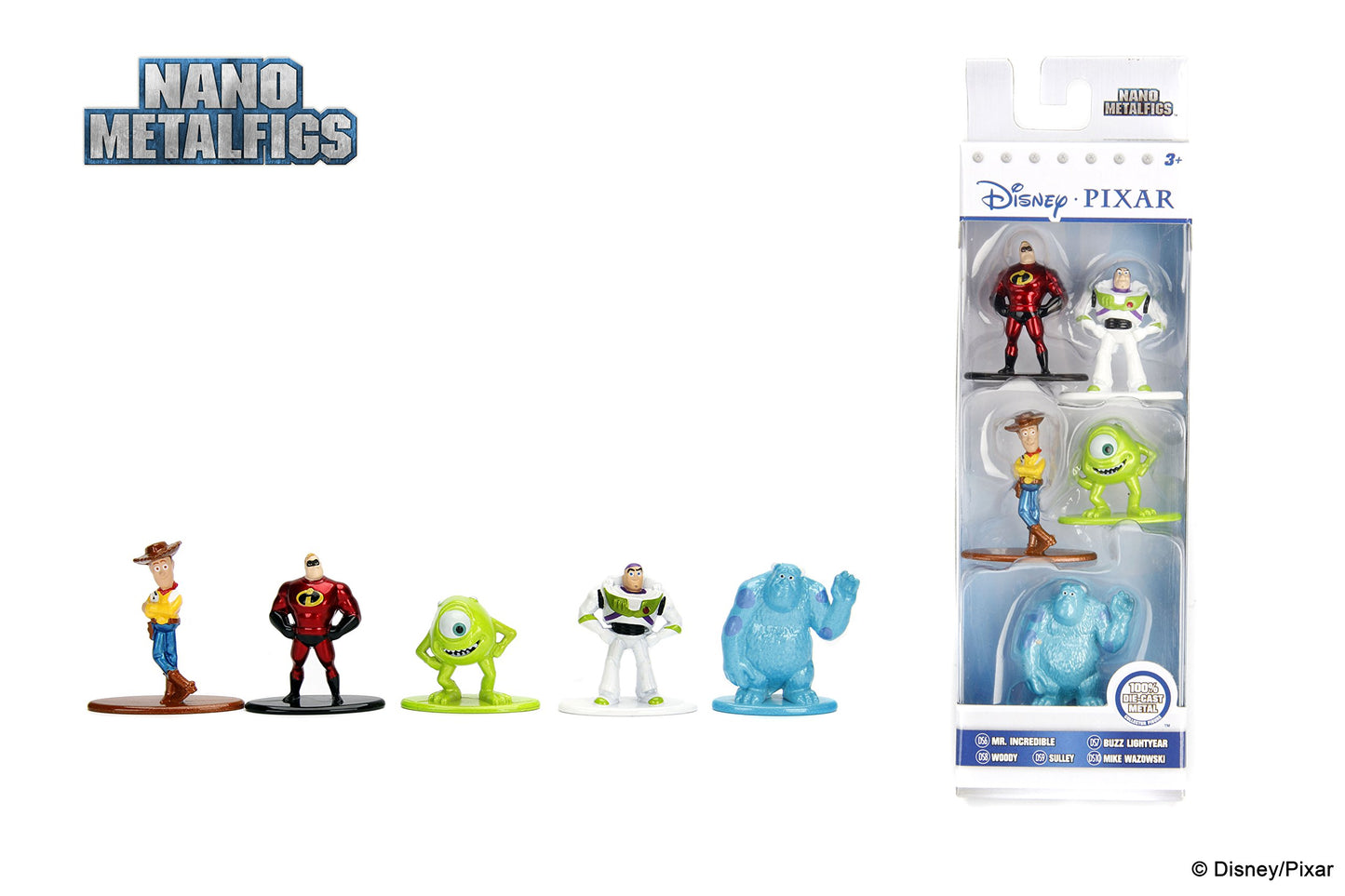 Jazwares Pixar Pack Of 5 Figurines, 98669