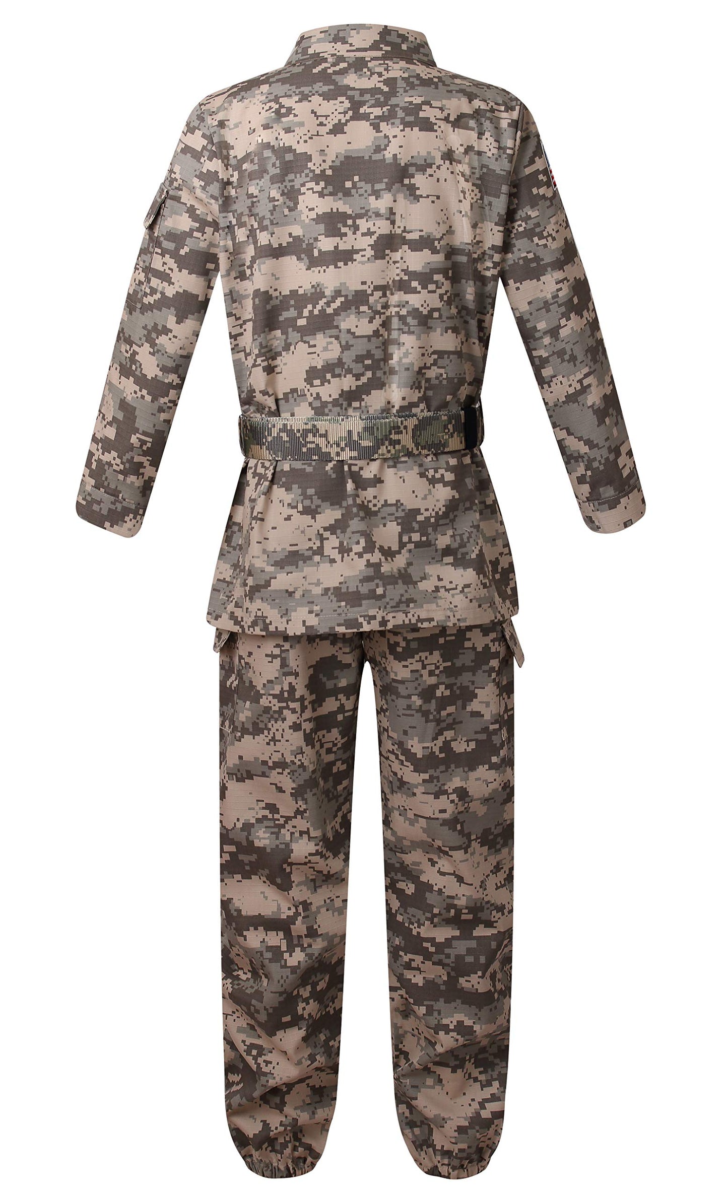 Deluxe Kid'S Camo Combat Soldier Costume (10-12 Years)
