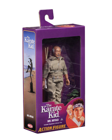Neca The Karate Kid - Mr. Miyagi - 8' Clothed Action Figures