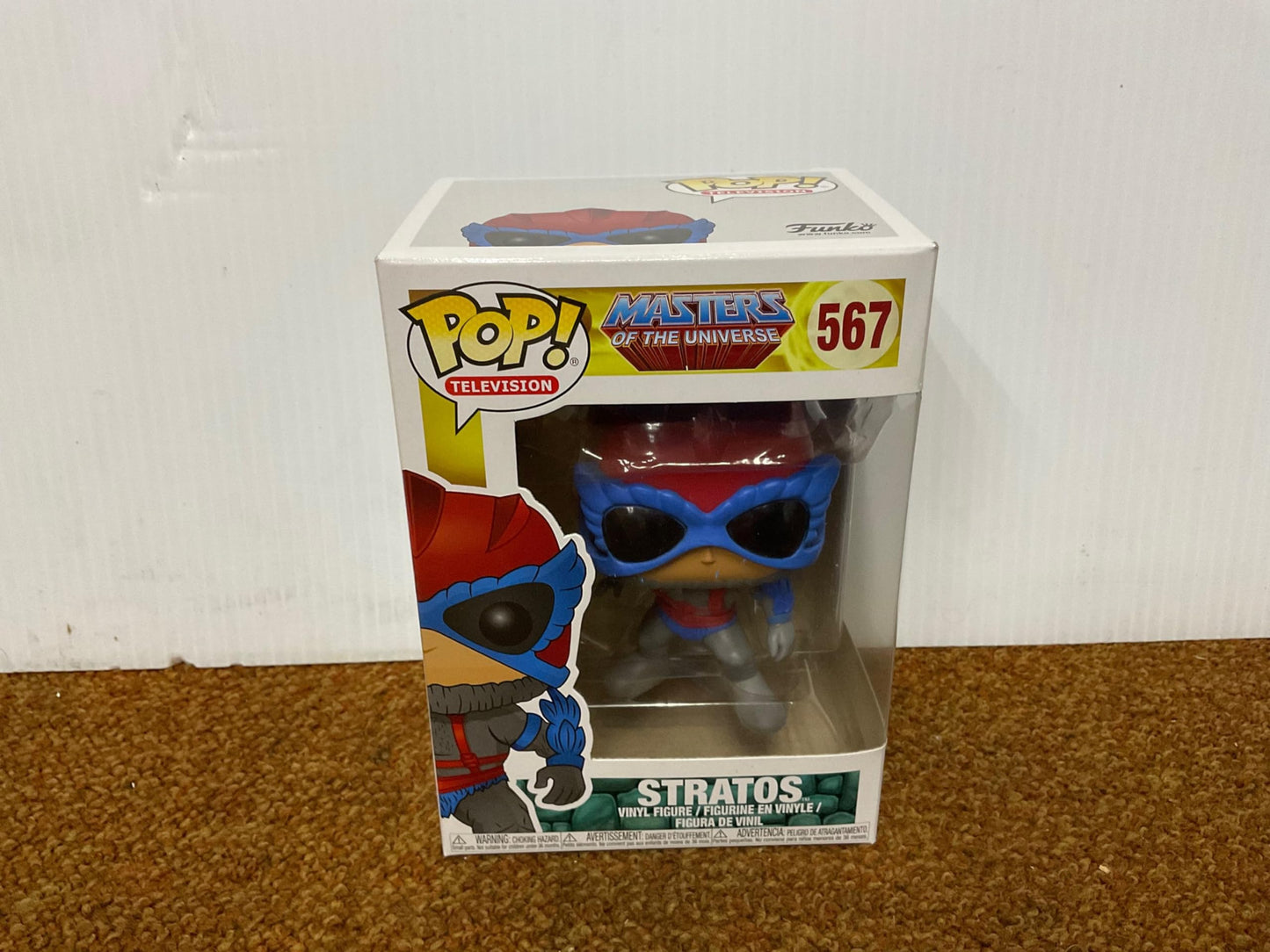Funko Pop Television: Masters Of The Universe - Stratos Collectible Vinyl Figure
