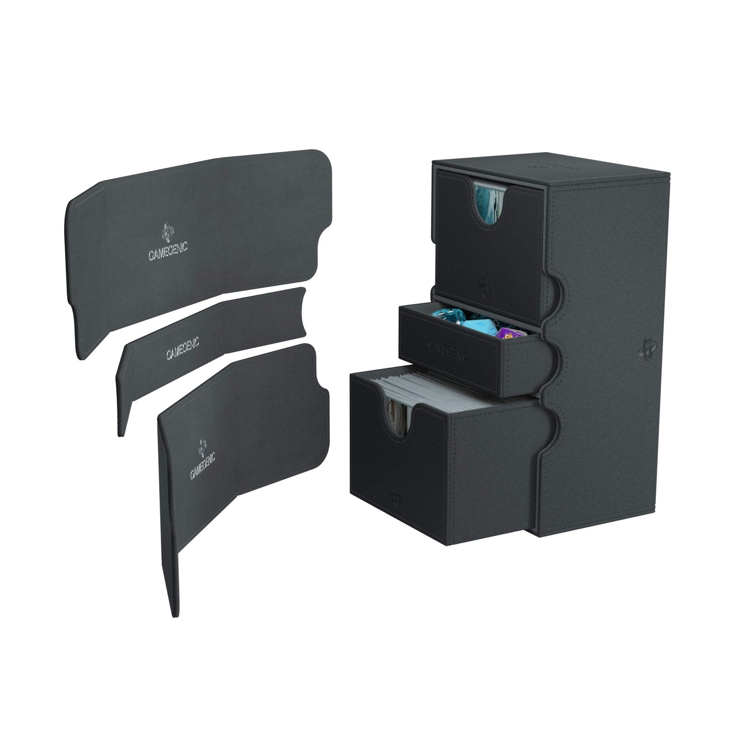 Gamegenic Stronghold Deck Box 200+ Black