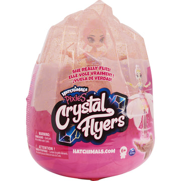Crystal Flyers By Hatchimals, Pink Magical Flying Pixie Toy Doll, Girls Gifts, Kids Toys For Girls Ages 6 And Up
