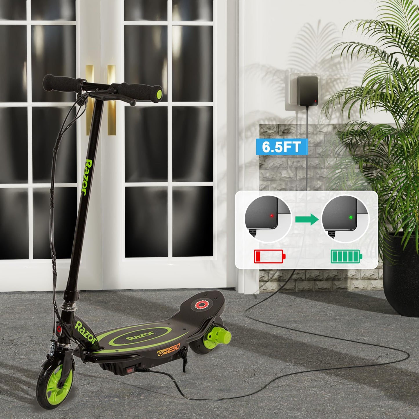 12V Kids Ride On Car Battery Charger For Razor Power Core E90, E95, Mx125, Power Wheels Power Supply For Ferrari, Lamborghini, M