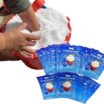 Science Gone Fun Instant Snow Powder 10 Grams Pack - 20 Packs