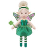 June Garden 12'' Enchanted Garden Fairy Doll Clover - Plush Stuffed Soft Doll Girl Gift - Green Outfit And Wings