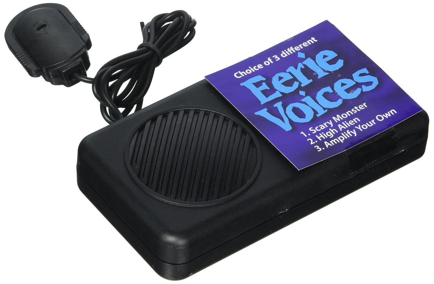 Fun World 10" Vinyl Voice Changer - Black, Model 9291