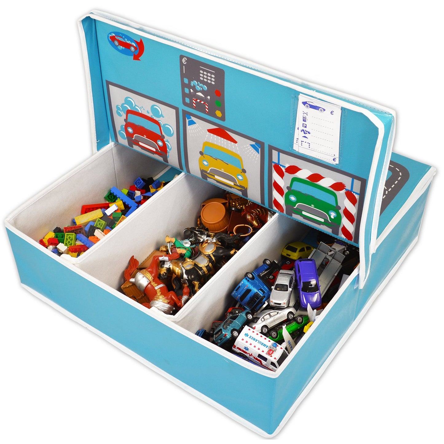 Fun2Give Pop-It-Upgarage With Road Playmat And Storage Playhouse