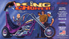 Atlantis AMCM224 King Chopper II Trike Model - Purple Plastic, 15" Long, 13" Tall Building Kit