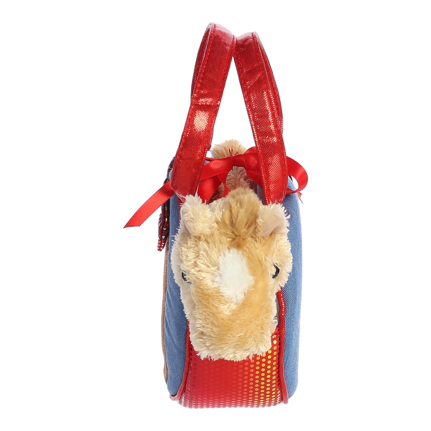 Aurora® Fashionable Fancy Pals™ Pretty Pony Stuffed Animal - On-The-Go Companions - Stylish Accessories - Multicolor 7 Inches