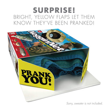 Prank Pack, Noggin Net Prank Gift Box, Wrap Your Real Present In A Funny Authentic Prank-O Gag Present Box | Novelty Gifting Box For Pranksters