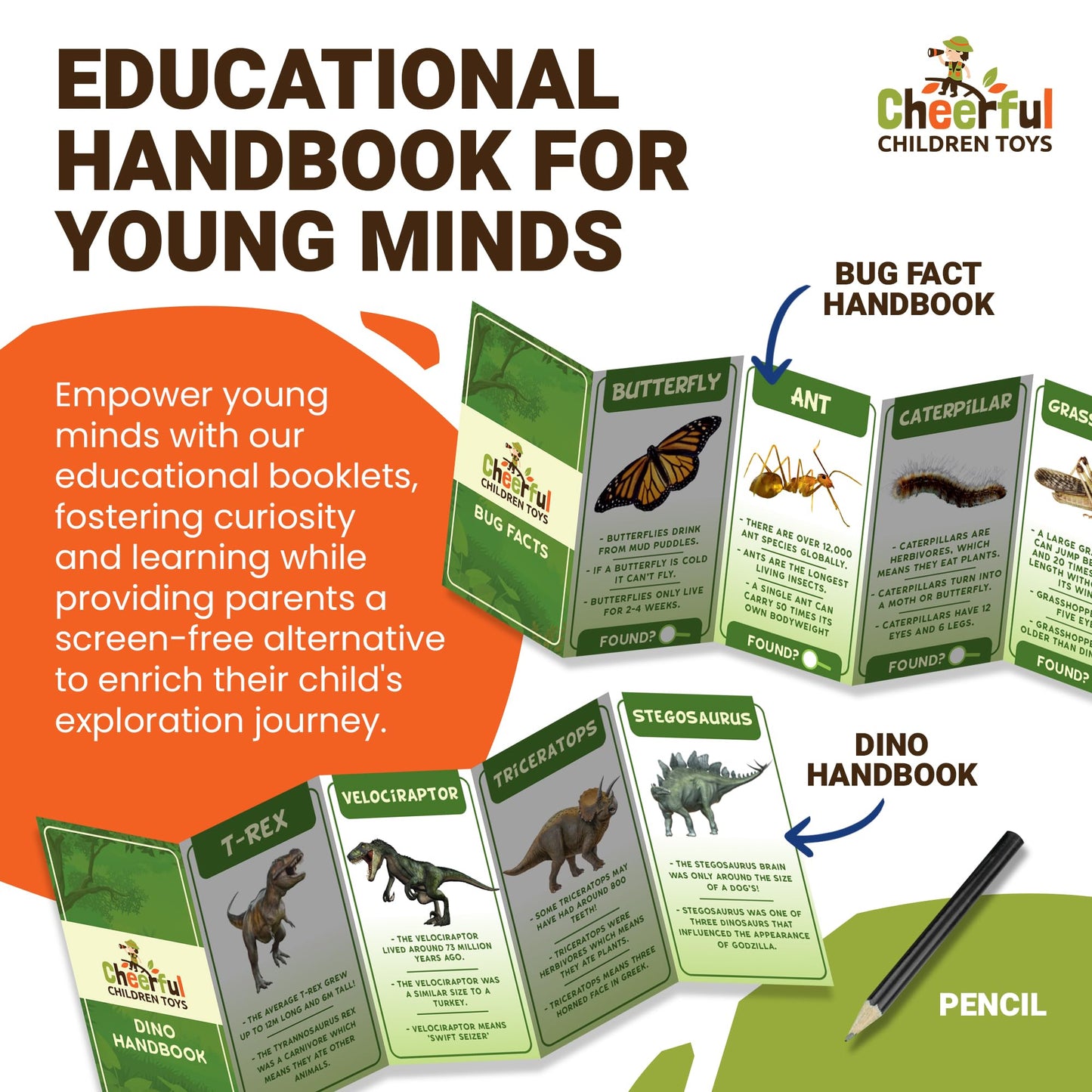 Cheerful Children Toys enhanced Quality Bug Catching Kit - 19 Pcs Kids Explorer Kit - 3-7 Kids Adventure Kit Include Safari Vest Hat & Extra Sturdy Accessories - Ideal Educational Gift - Learn & Play