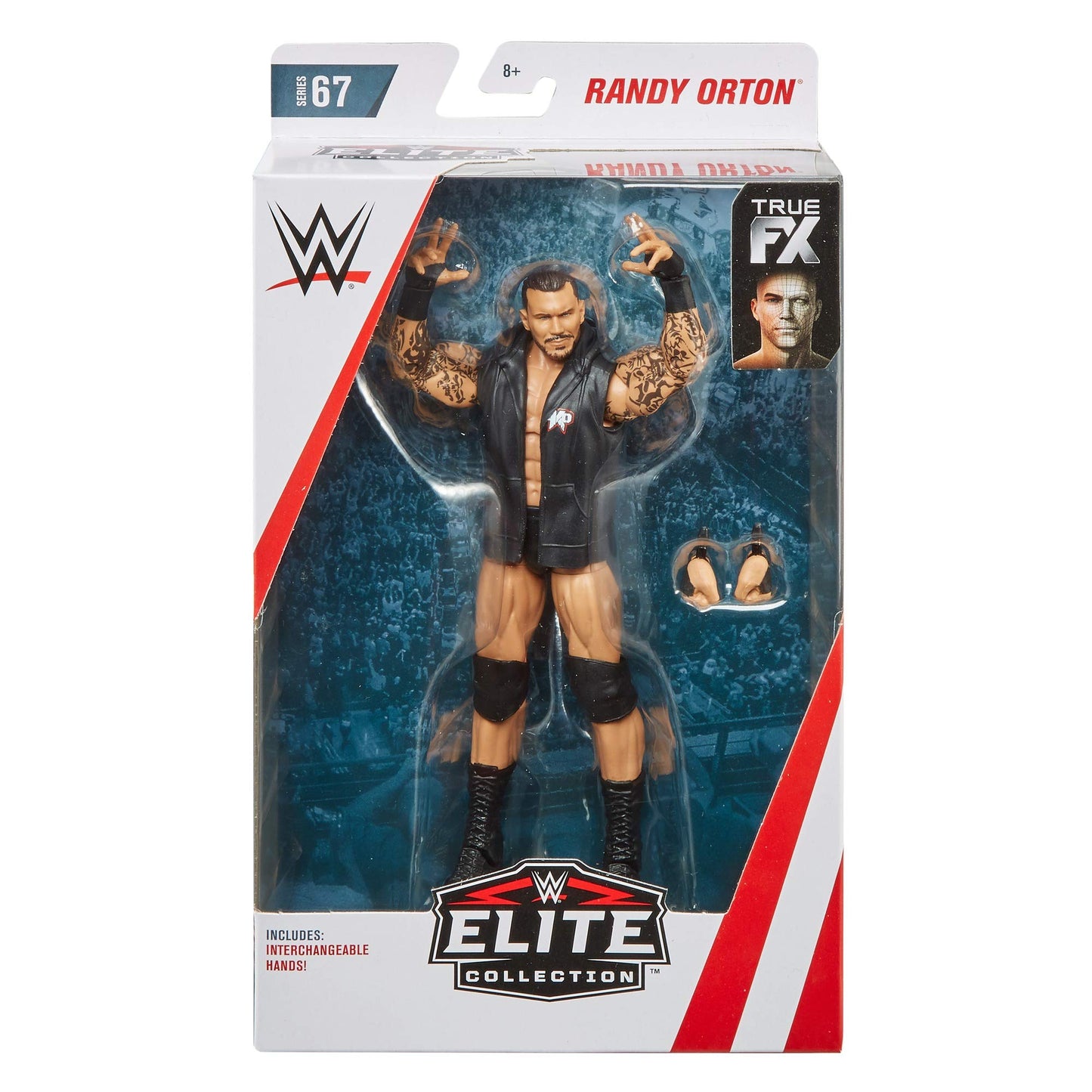 Wwe Randy Orton Elite Collection Deluxe Action Figure With Realistic Facial Detailing, Iconic Ring Gear & Accessories