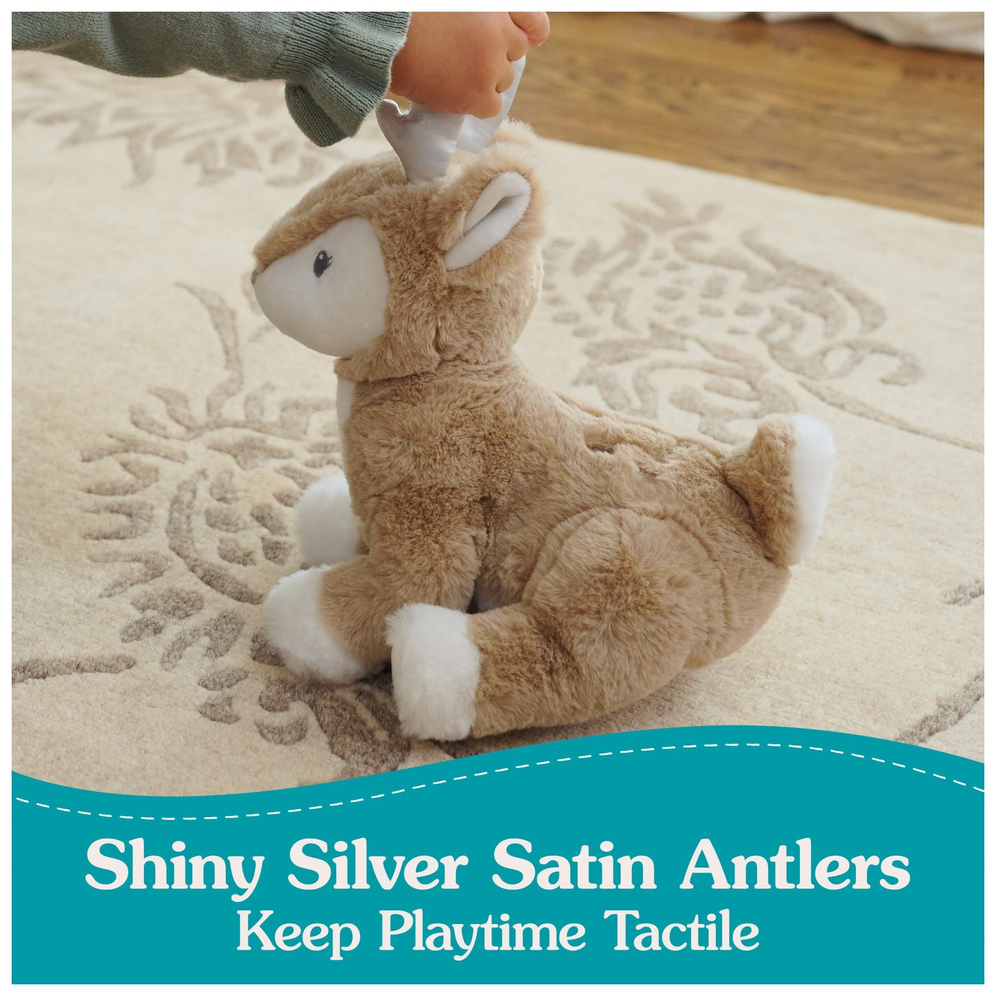Gund Baby Maple Deer Plush, Stuffed Animal For Babies And Toddlers, Brown, 10