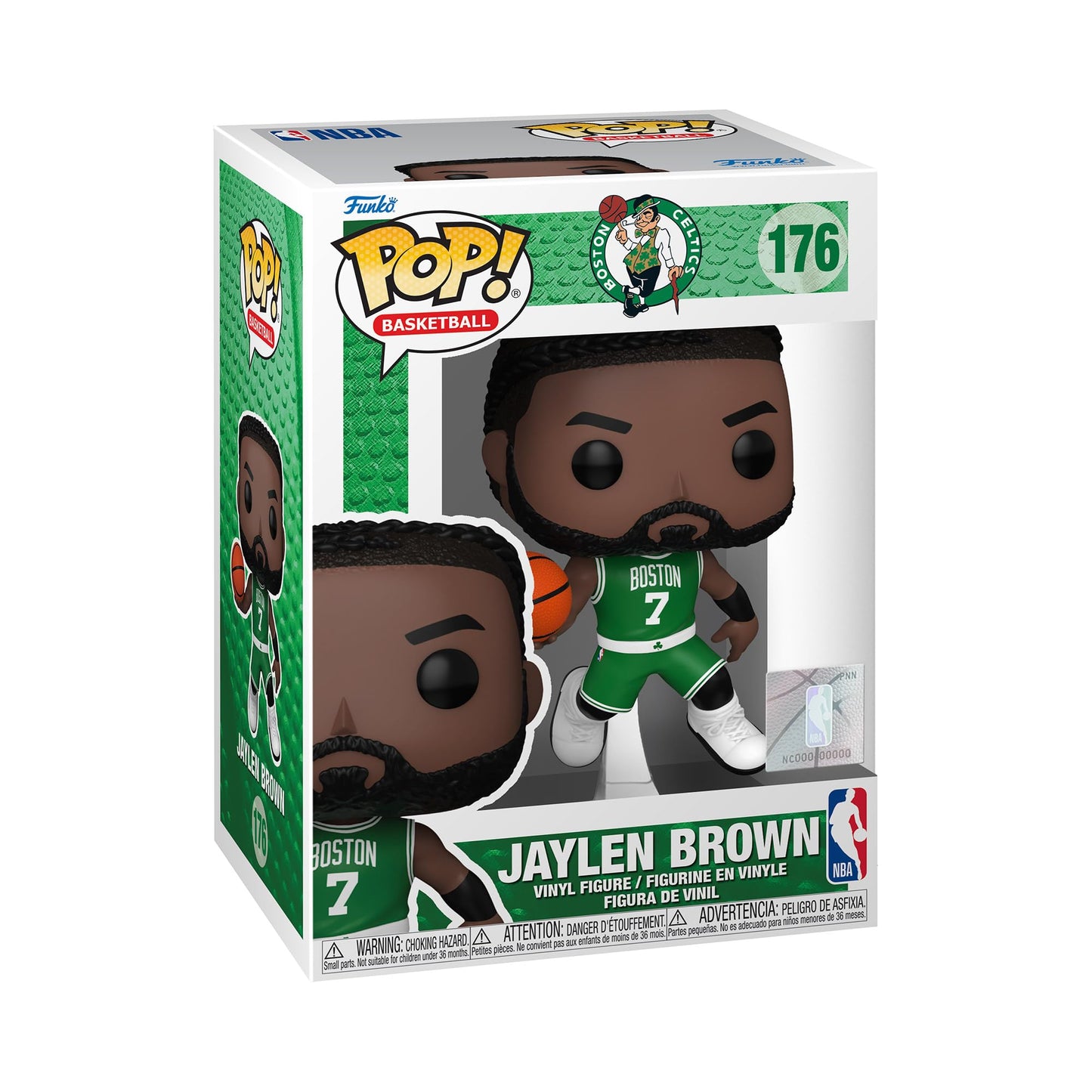 Funko Pop! Nba: Celtics - Jaylen Brown - Collectable Vinyl Figure - Gift Idea - Official Merchandise - For Kids & Adults - Sport