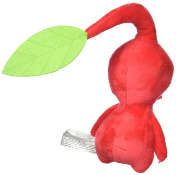 Little Buddy 1647 Pikmin Leaf 7'' Plush, 6'', Red