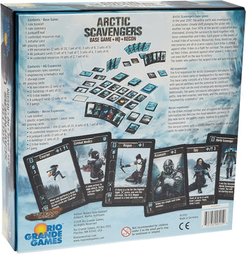 Arctic Scavengers with Recon Expansion Board Game