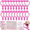 Geetery 20 Pcs Unbreakable Kids Mirror Diy Decorate Your Own Princess Mirror Mermaid Mirrors Princess Foam Mirrors Small Mirrors