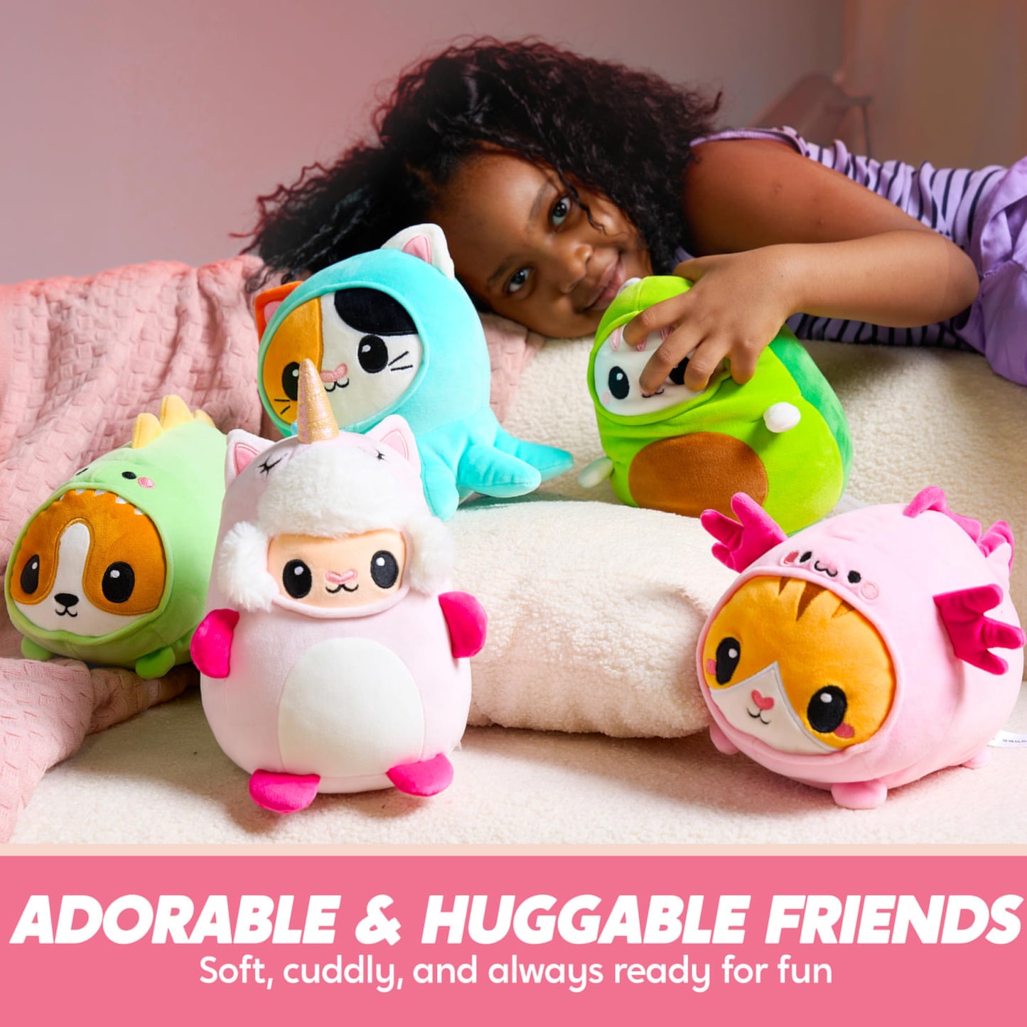 Joyin Stuffed Animal, Kawaii Unicorn Sheep Plush Toy, Soft Plushie, Cute Present For Kids And Adults, Birthday Surprise Gift For Boys And Girls (Ewenicorn)