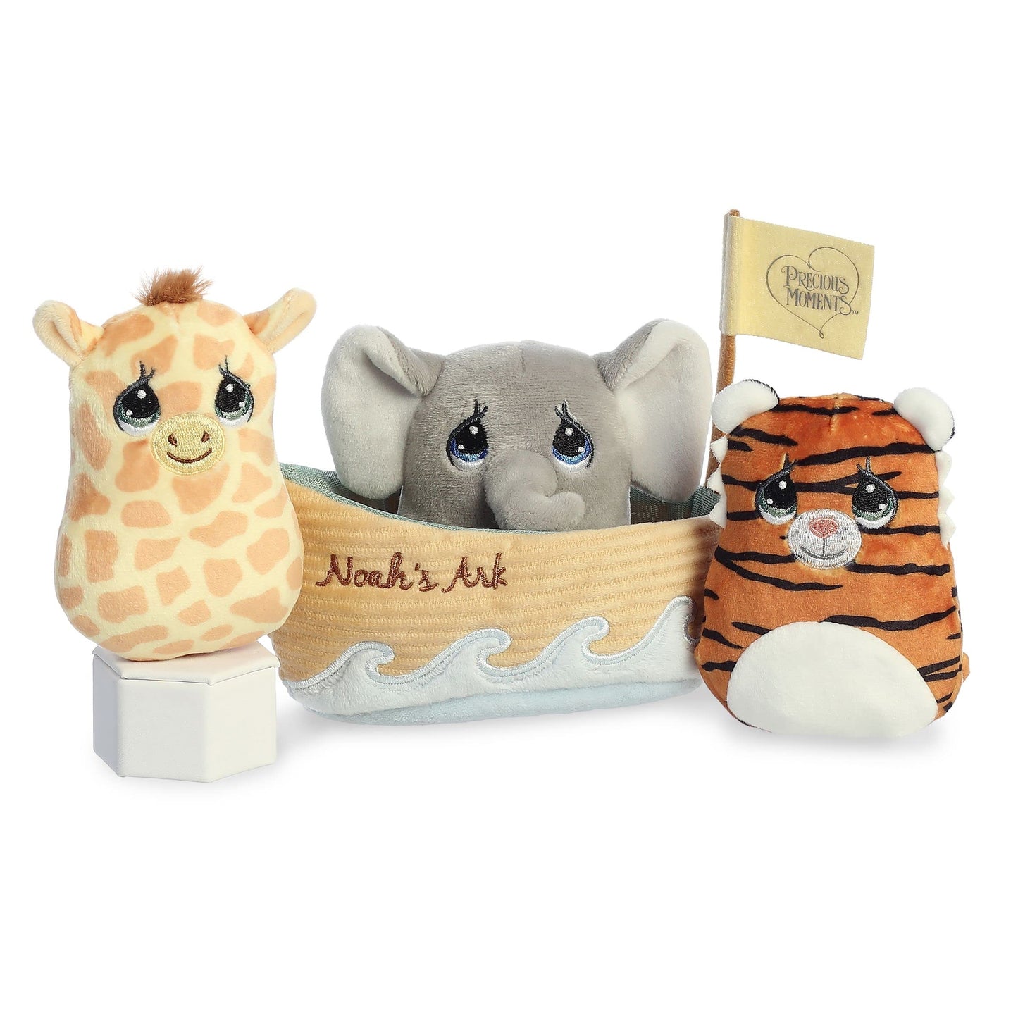 Aurora® Inspirational Precious Moments™ Noah'S Ark Playset Stuffed Animal - Cherished Memories - Enduring Comfort - Multicolor 6 Inches