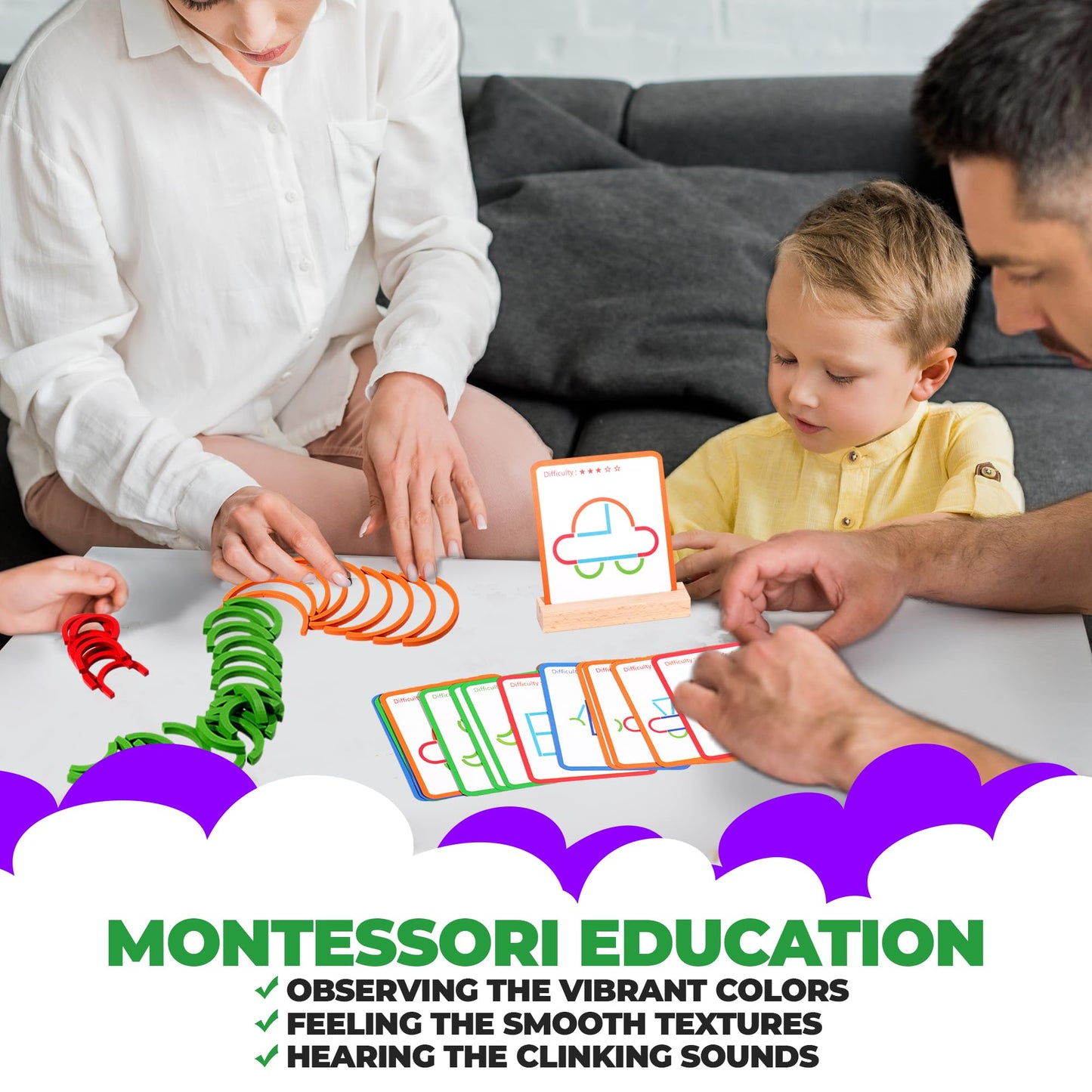 Puzgic Stem Kids Toys For Creative Learning Building Educational Resources Toys For Preschool And Kindergarten Boys And Girls