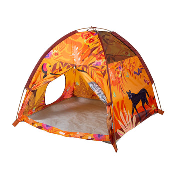 Pacific Play Tents 20428 Sunrise Safari Tent + Tunnel Combo 48'' X 48'' X 42''