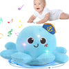 Baby Octopus Crawling Toy - Octopus Toy With Light, Music, Voice Control, And Clap Hands Awake For 2+ Year Old Boys And Girls Cr
