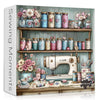 Vintage Sewing Machine 1000 Piece Puzzle for Adults