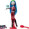 Monster High Ghoulia Yelps Doll - Collectible Reproduction with Stand, Diary & Owl - Multicolor, Model HRP84