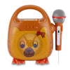 Singimals Kids Karaoke Speaker With Microphone - Unleash Your Child'S Inner Superstar, Bluetooth V5.1, 12H Playtime, 5W Speaker, Multicolor Led Lighting, Theo The Bear