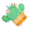 Ingenuity Calm Springs Teething Activity Book - Multi-Texture, Fabric, 8.25" x 10", Unisex, Model 13045, for Ages 0-36 Months