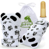 Giftty Baby Teething Mitten Chew Mitt Baby Teether Glove Teething Toy Self Soothing Teether, Teething Pain Relief Soothing Toy,